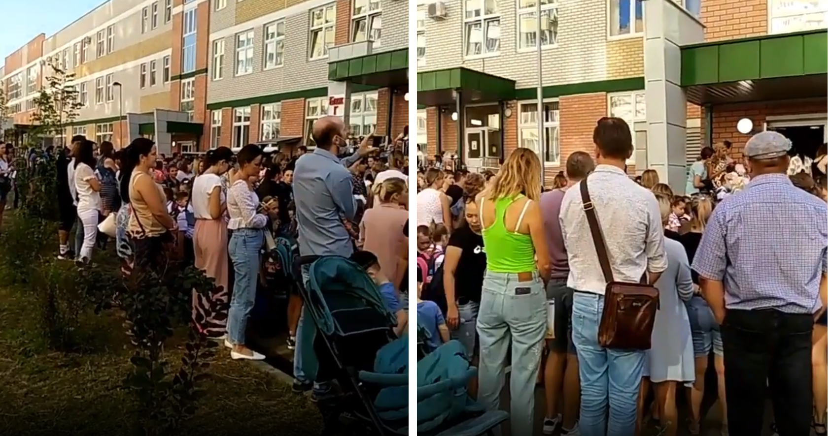 Кубанские школьники не могут попасть на уроки из-за измерения температуры