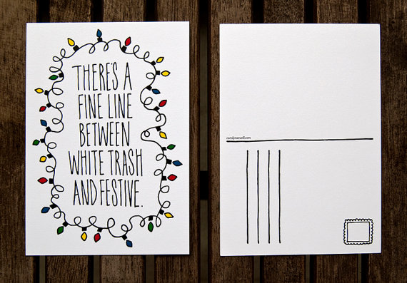 новогодние открытки своими руками