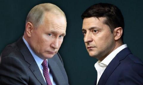 Путин и Зеленский
