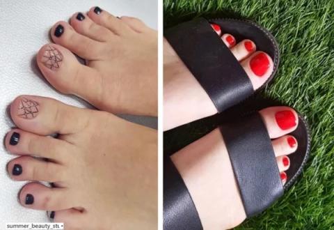 Педикюр, который делать не стоит: 5 самых неудачных идей педикюра