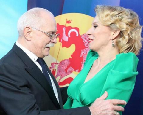 Никита Михалков и Мария Захарова Михалков раскрыл, чем всех раздражает Мария Захарова