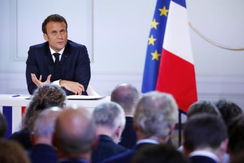 Макрон: Евросоюз не хотел бы, чтобы в Белоруссии повторился украинский сценарий Макрон: Евросоюз не хотел бы, чтобы в Белоруссии повторился украинский сценарий