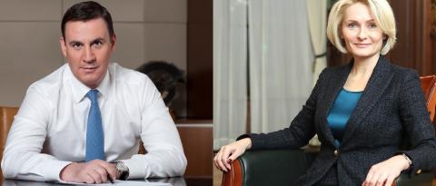 Дмитрий Патрушев и Виктория Абрамченко