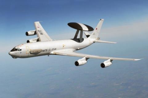 Boeing E-3D Sentry НАТО самолет Boeing E-3D Sentry