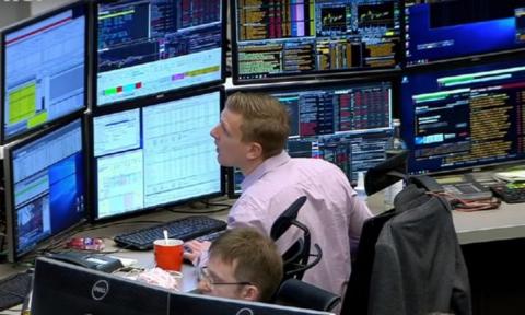 Американская фондовая биржа показала на закрытии рекордное падение