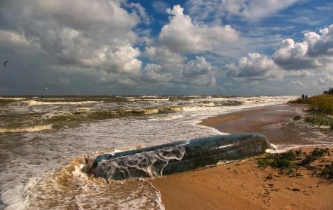 Побережье Азовского моря Азовское море