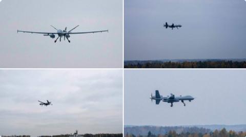 Беспилотник США с таинственным контейнером