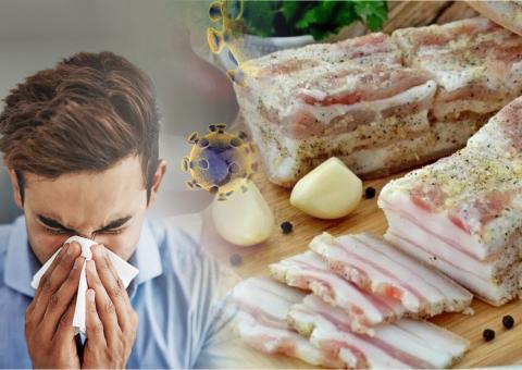 человек и сало