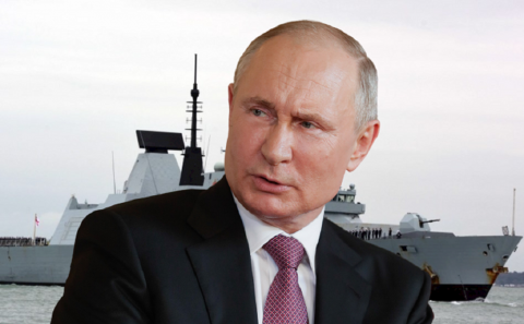 Владимир Путин Путин отреагировал на инцидент с ВМС Британии у берегов Крыма