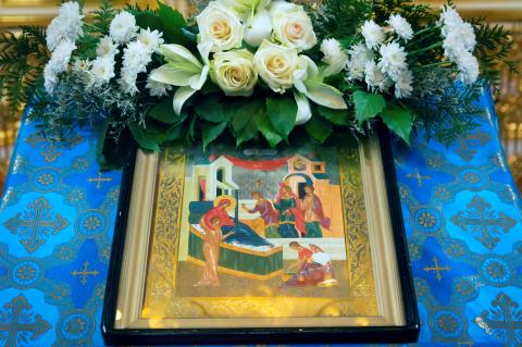 Икона Рождества Богородицы в храме