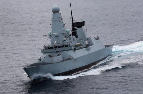 Британский эсминец