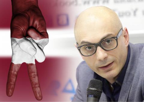 Гаспарян упрекнул власти России за «реакцию» на притеснение журналистов в Латвии