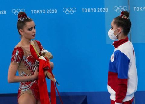 Дина и Арина Аверины на Олимпиаде в Токио