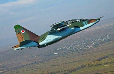 Грузинский штурмовик Су-25