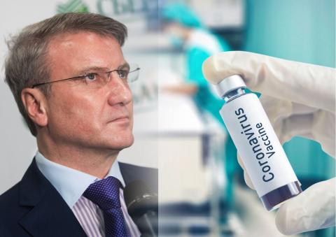 греф сбербанк вакцина от коронавируса фото