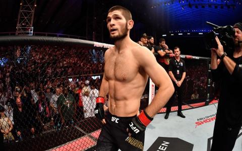 борец Хабиб Нурмагомедов