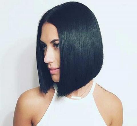 главный тренд осени 2019, фото самой модной стрижки Каре с ровным срезом – главный тренд осени 2019, фото самой модной стрижки