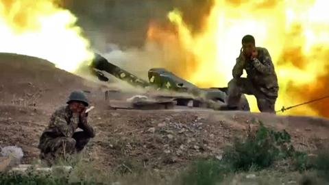 Бой в Карабахе