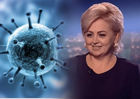 Коллаж: картинка коронавируса, Светлана Харламова, Краснодар