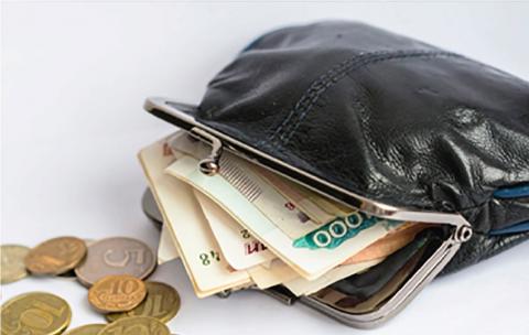 деньги в кошельке