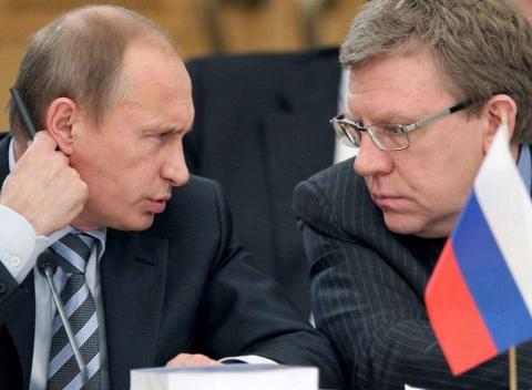 Владимир Путин и Алексей Кудрин