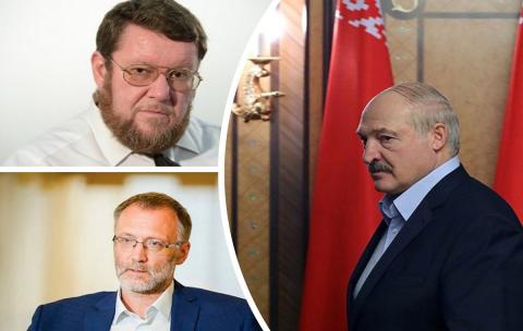 Фото Лукашенко, Сатановского, Михеева Лукашенко, Сатановский, Михеев