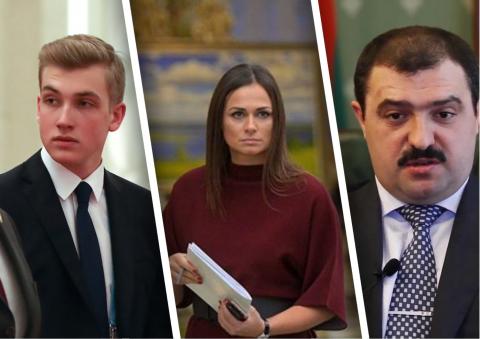 Сыновья Лукашенко Николай и Виктор