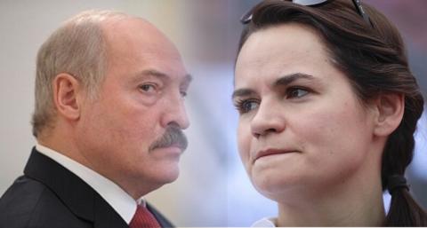 Лукашенко и Тихановская
