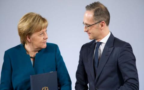 Ангела Меркель и Хайко Маас