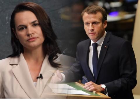 Причина встречи Макрона и Тихановской