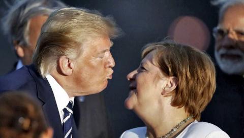 Меркель и Трамп