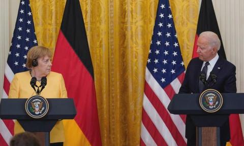 Ангела Меркель и Джо Байден