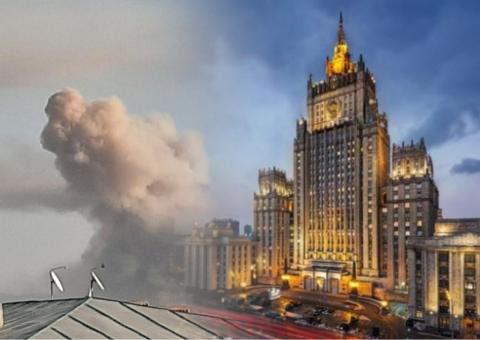 Здание МИД РФ в Москве