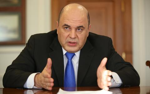 Мишустин кабинет руки