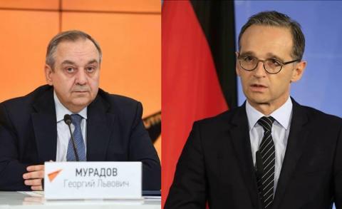 Георгий Мурадов и Хайко Маас