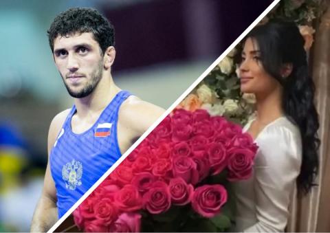 Российский чемпион по борьбе расстался с невестой прямо во время свадьбы