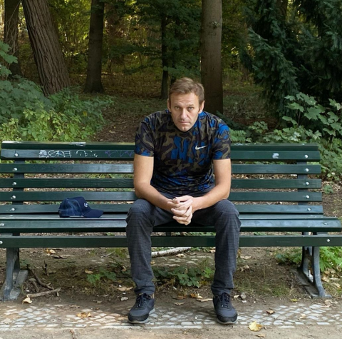 Оппозиционер Алексей Навальный в Германии Алексей Навальный