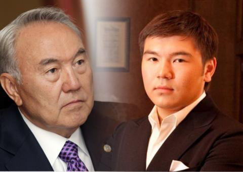 Нурсултан Назарбаев с внуком Назарбаев Айсултан фото