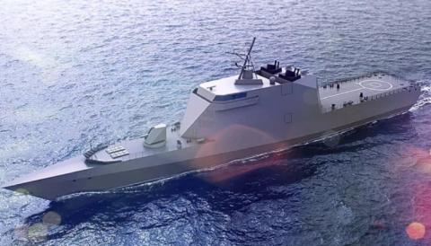 Корвет 20386 Меркурий Российский корабль-невидимка