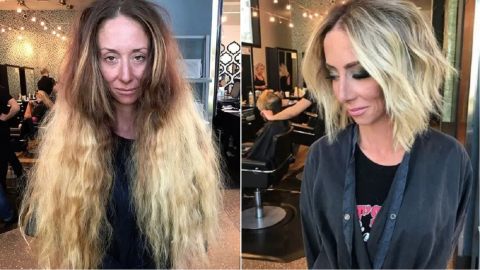 Омолаживающее окрашивание волос: волшебное преображение в необычном оттенке - фото