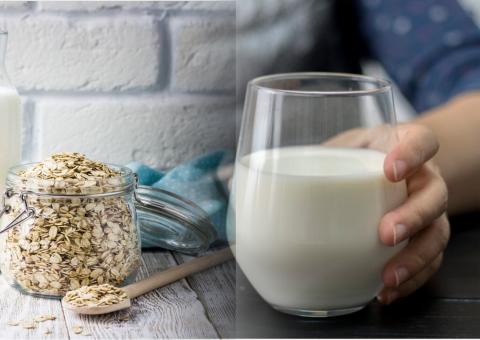 овсяное молоко