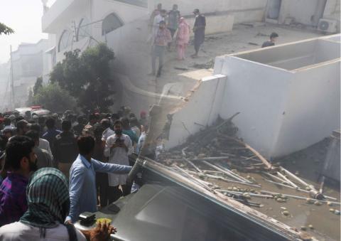 Авиакатастрофа в Пакистане