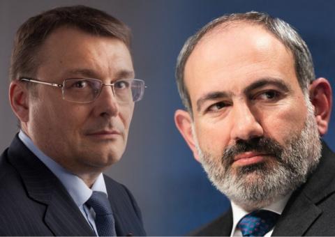 Пашинян и Федоров