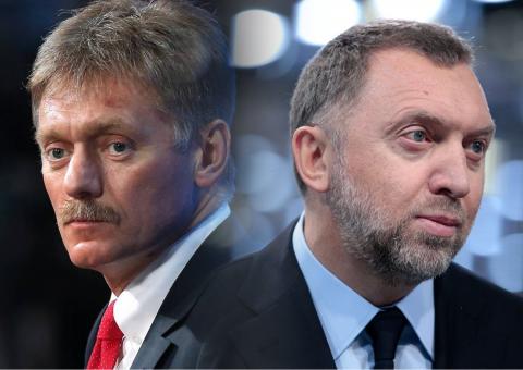 Песков и Дерипаска фото Песков и Дерипаска