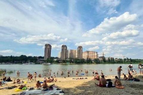пляж на Зелёном острове в Ростове-на-дону пляж в Ростове