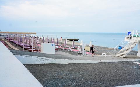 Пляж в Сочи Пляж в Сочи