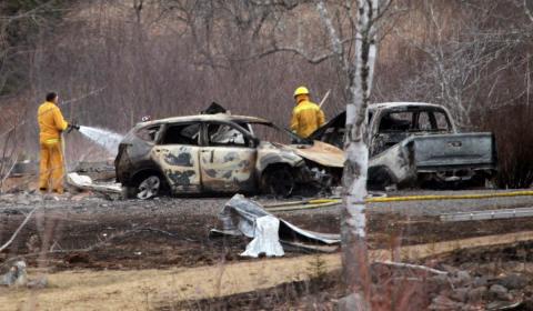  полицейские нашли тела жертв канадского стрелка