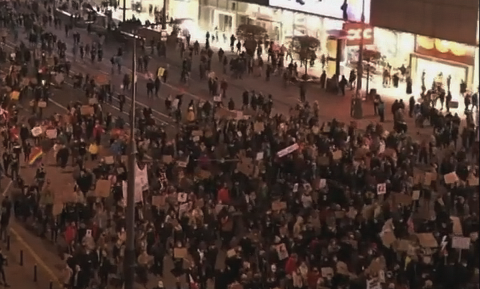 Протесты против абортов в Польше