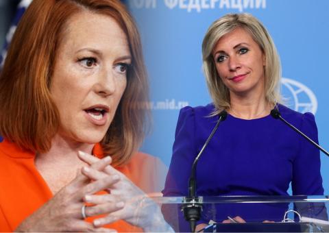 В МИД РФ отреагировали на слова Псаки о внезапных ударах по России