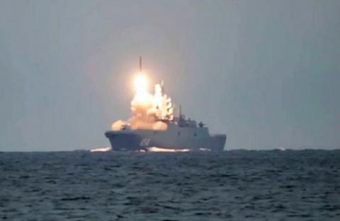 Гиперзвуковая ракета Циркон запуск